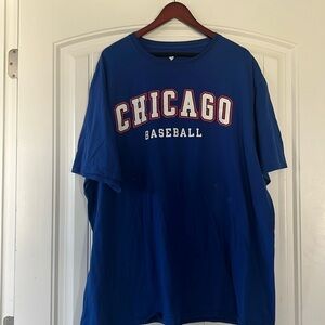 Fanatics Chicago Cubs T Shirt 2XL Tall